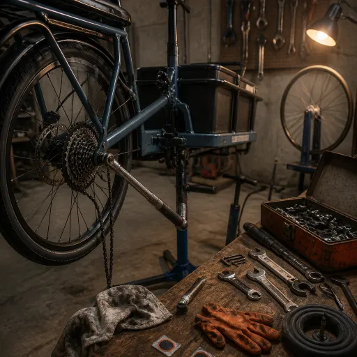 L'atelier maison cargo : les outils et gestes qui évitent 80 % des visites chez le vélociste
