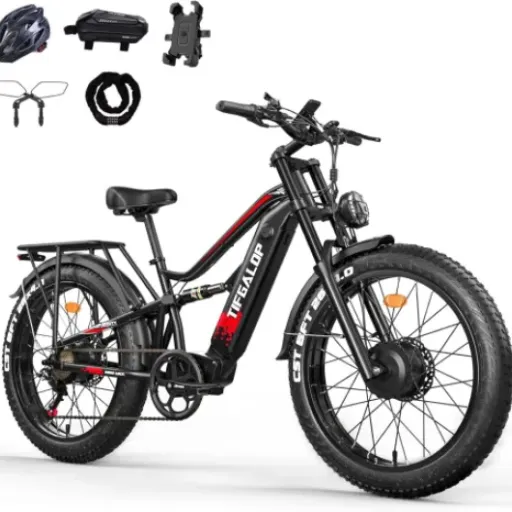 Test Lohang ES7 double moteur 52V/21Ah : un vrai petit "vélomoteur" déguisé en VTT