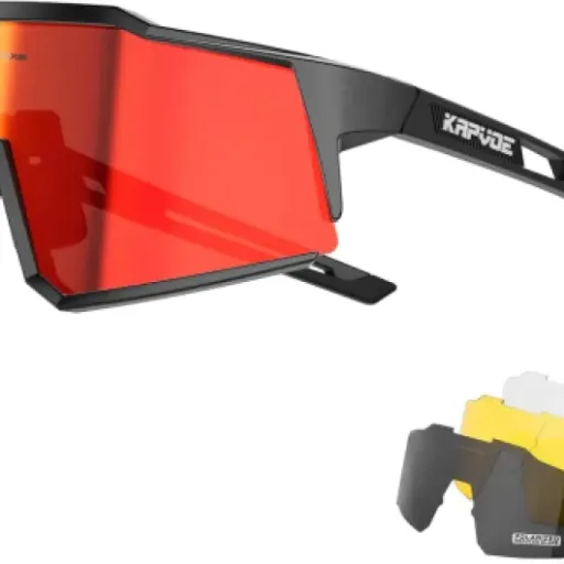 Avis KAPVOE K9022 : des lunettes de vélo polyvalentes à prix serré