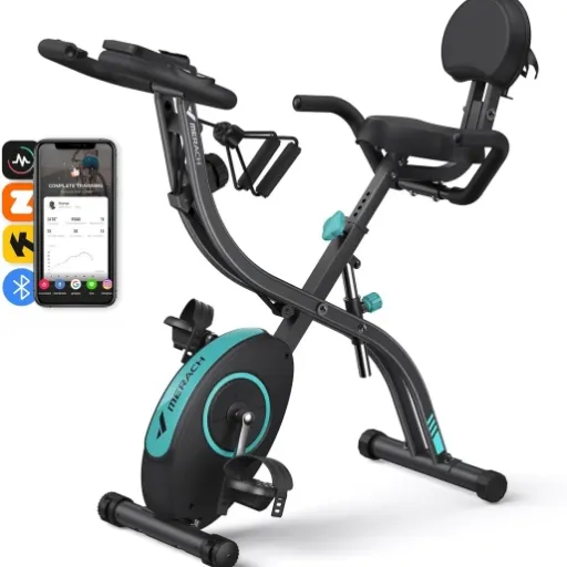 Avis MERACH 4 en 1 Vélo d’appartement pliable : un modèle complet et compact pour le sport à la maison