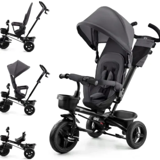 Avis Kinderkraft Aveo Tricycle Bébé Évolutif : un trike poussette bien pensé pour plusieurs années