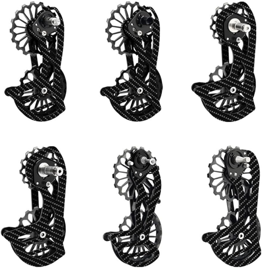 Roue de guidage en fibre de carbone améliorée pour vélos de route compatible avec les modèles de 5800 à 9000, conçue pour durer (SD4)