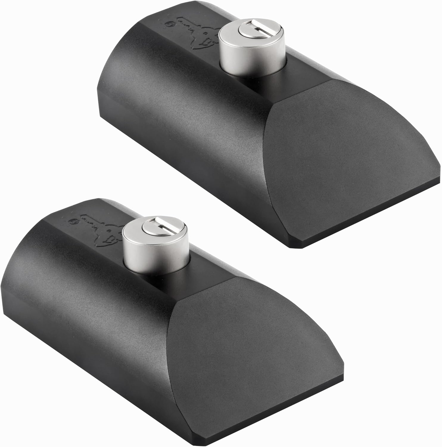 MUL-T-LOCK MVP1000 Double - Lot de 2 Serrures Antivols Robustes pour Véhicules Utilitaires, Verrouillage Manuel PushLock