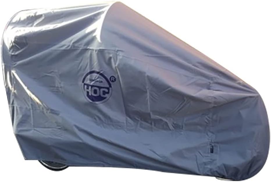 CUHOC Diamond Bâche de protection pour vélo cargo (XL) pour Cangoo, KeeWee, Bimas, Vogue, Riksja, johnny Loco, Riese & Müller, Troy, Nihola, Winther Kangaroo, Fietsfabriek et Babboe