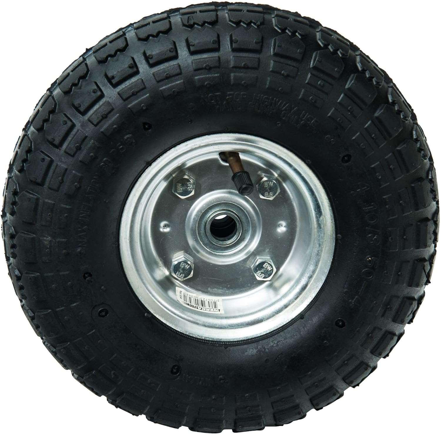 Roue gonflable axe déporté WERKA PRO Alésage 16mm