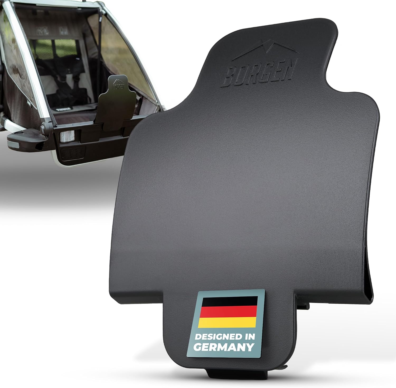 Protection Anti-éclaboussures pour Thule Chariot Remorque Vélo - Protection Contre Les Pierres, l'eau et la saleté - Convient pour Thule Chariot 2017-2023 Sport, Cross, Cab, Lite