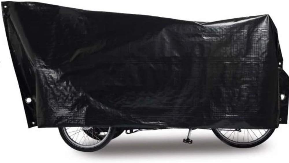 Diverse Cargo Bike Vk Housse de Protection pour vélo Unisexe-Adulte, Noir, Taille Unique