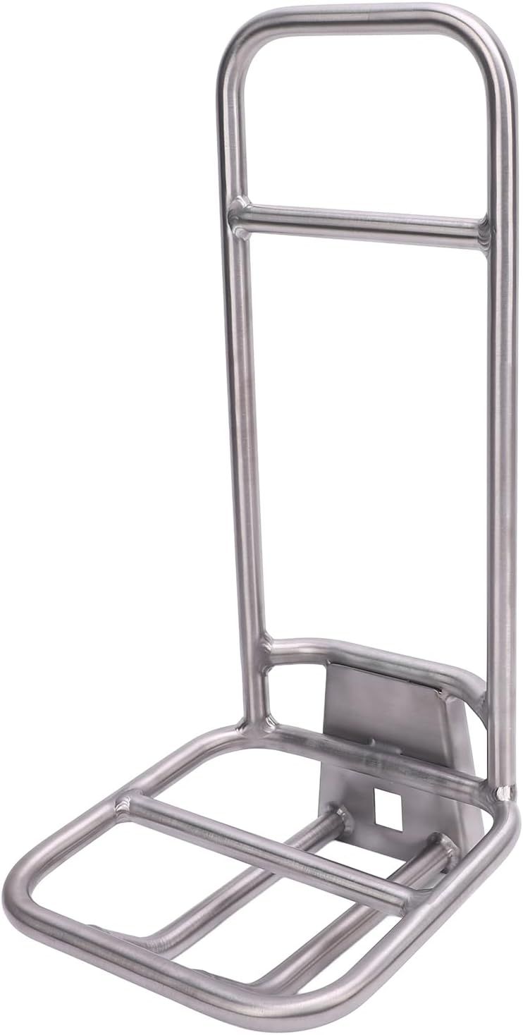 Étagère de Fourche Avant de Vélo, Portable Forte Portant Pliant Vélo Porte-Bagages Avant Rack Installation Rapide pour Cargo Bagages Pique-Nique Transporteur