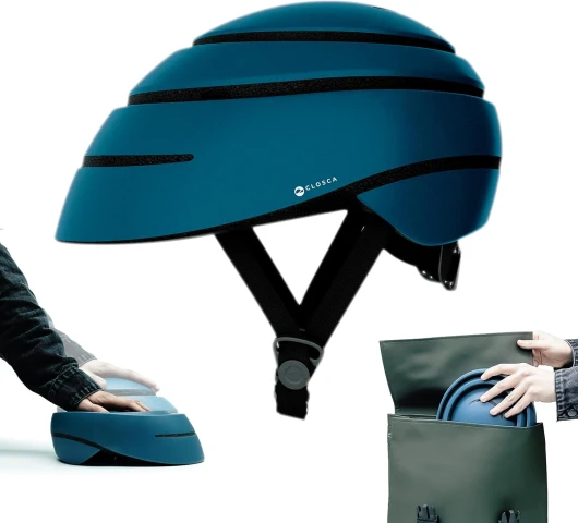 Casque Pliable de vélo Casque Urbain pour Adulte - Casque pour Trottinette électrique, Rollers, Skate et vélo électrique certifié - Casque pour Homme et Femme.