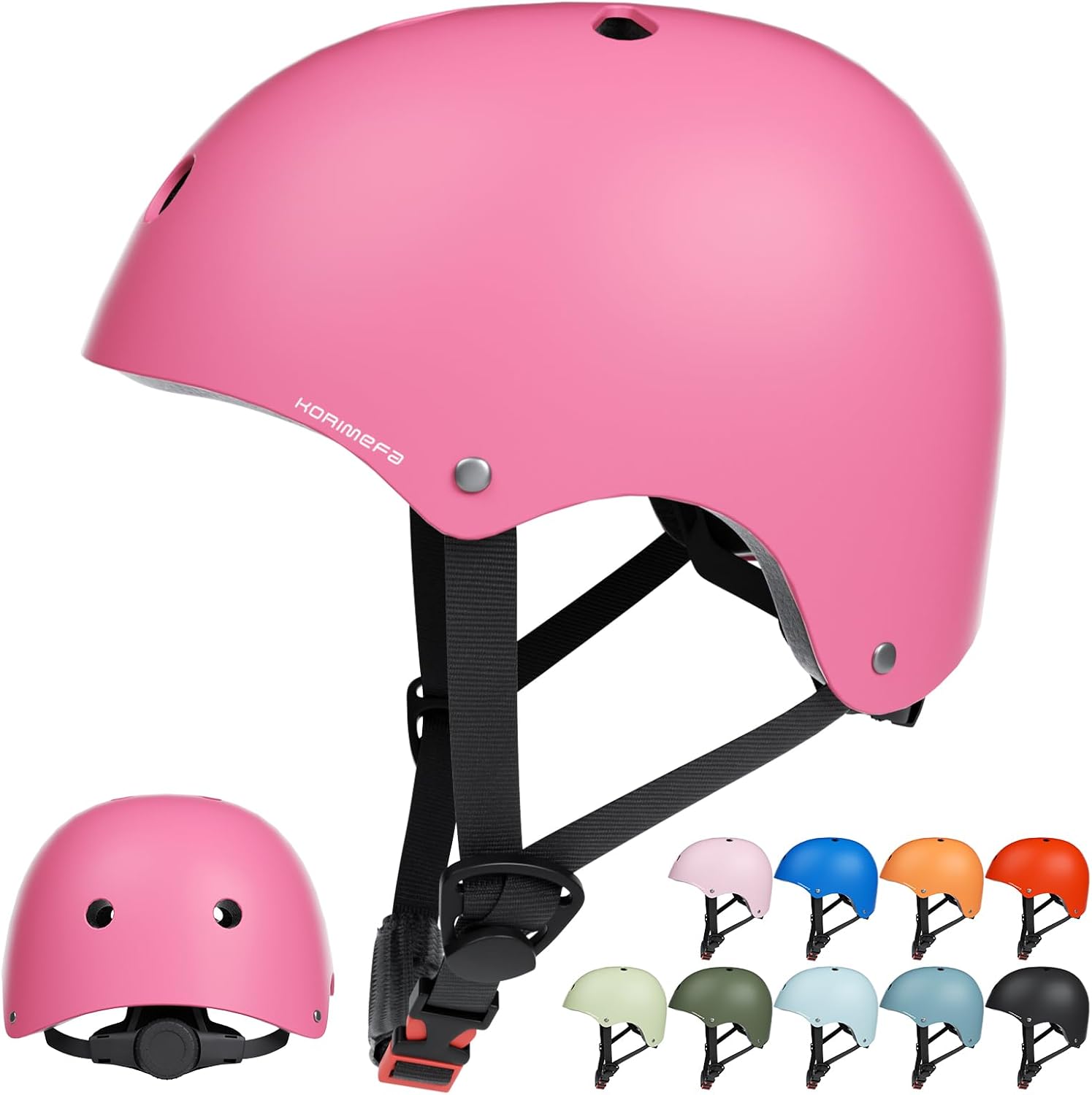 Casque Vélo Enfant Filles Garçons 3-13 Ans Casque de Sécurité pour Filles Garçons Protection Trottinette Skateboard Roller Enfant pour
