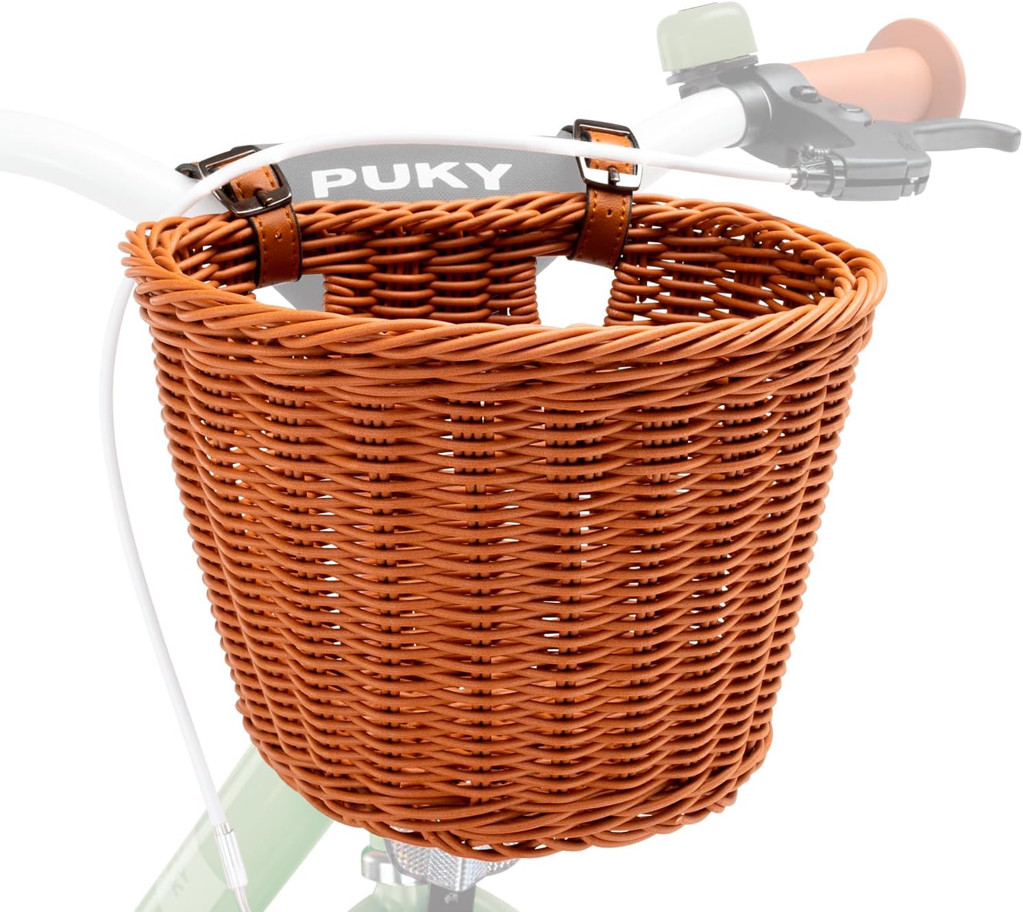 PUKY Chaos Panier Taille L - Panier de Guidon pour Scooter Joker et Vélos 16"-20" - Pour Enfants - Tressé en Plastique Flexible