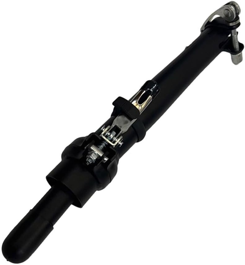 Potence de guidon de vélo pliable à dégagement rapide, 22,2 mm et 25,4 mm pour vélo électrique, scooter, vélo pliant, matériau en acier et fer