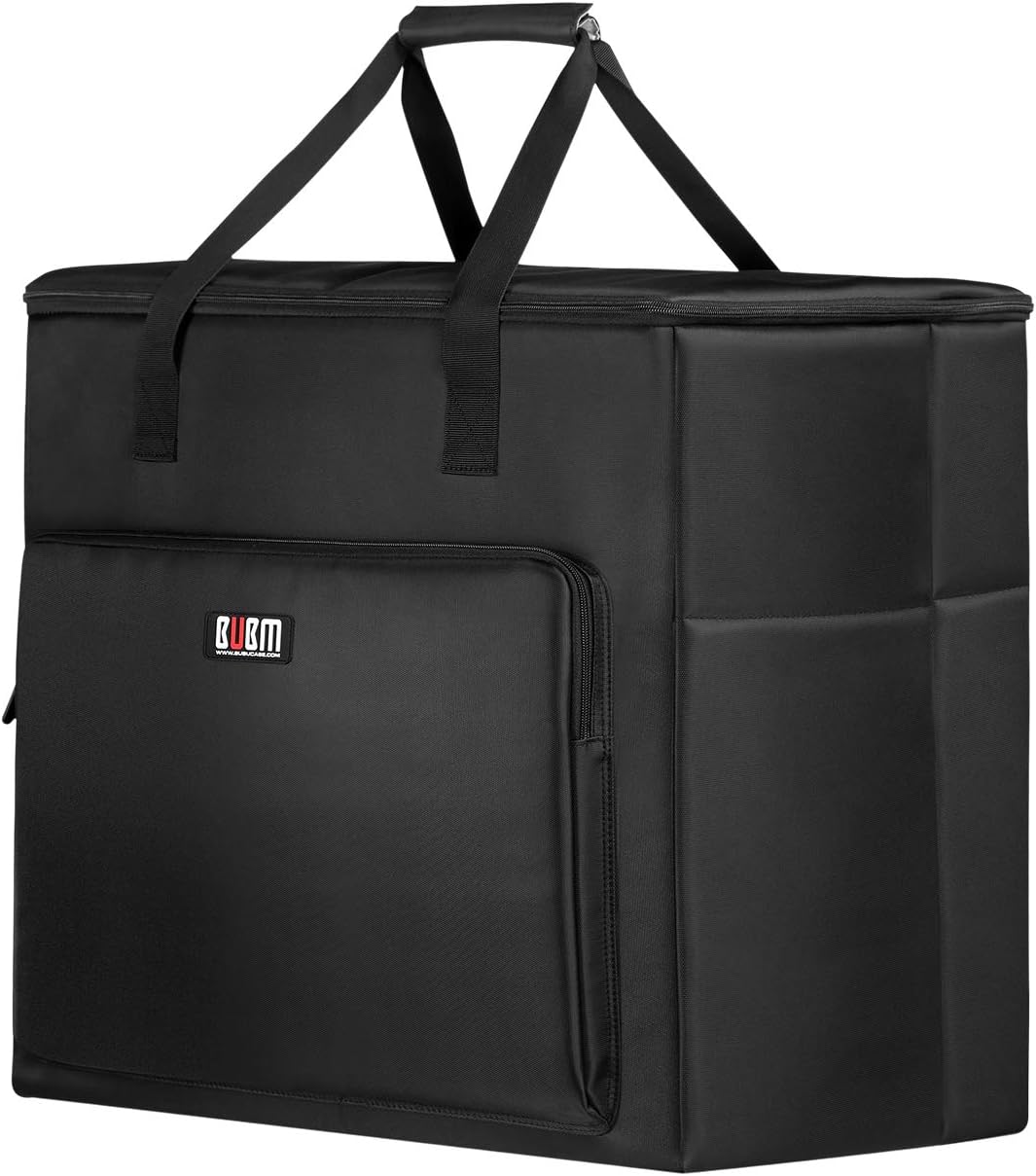 BUBM Sac de Transport pour Ordinateur de Bureau PC, Sac de Rangement de Voyage Sacoches pour Le Transport de l'ordinateur hôte, Moniteur, Clavier et Souris (64 * 40 * 54cm) 64*40*54cm