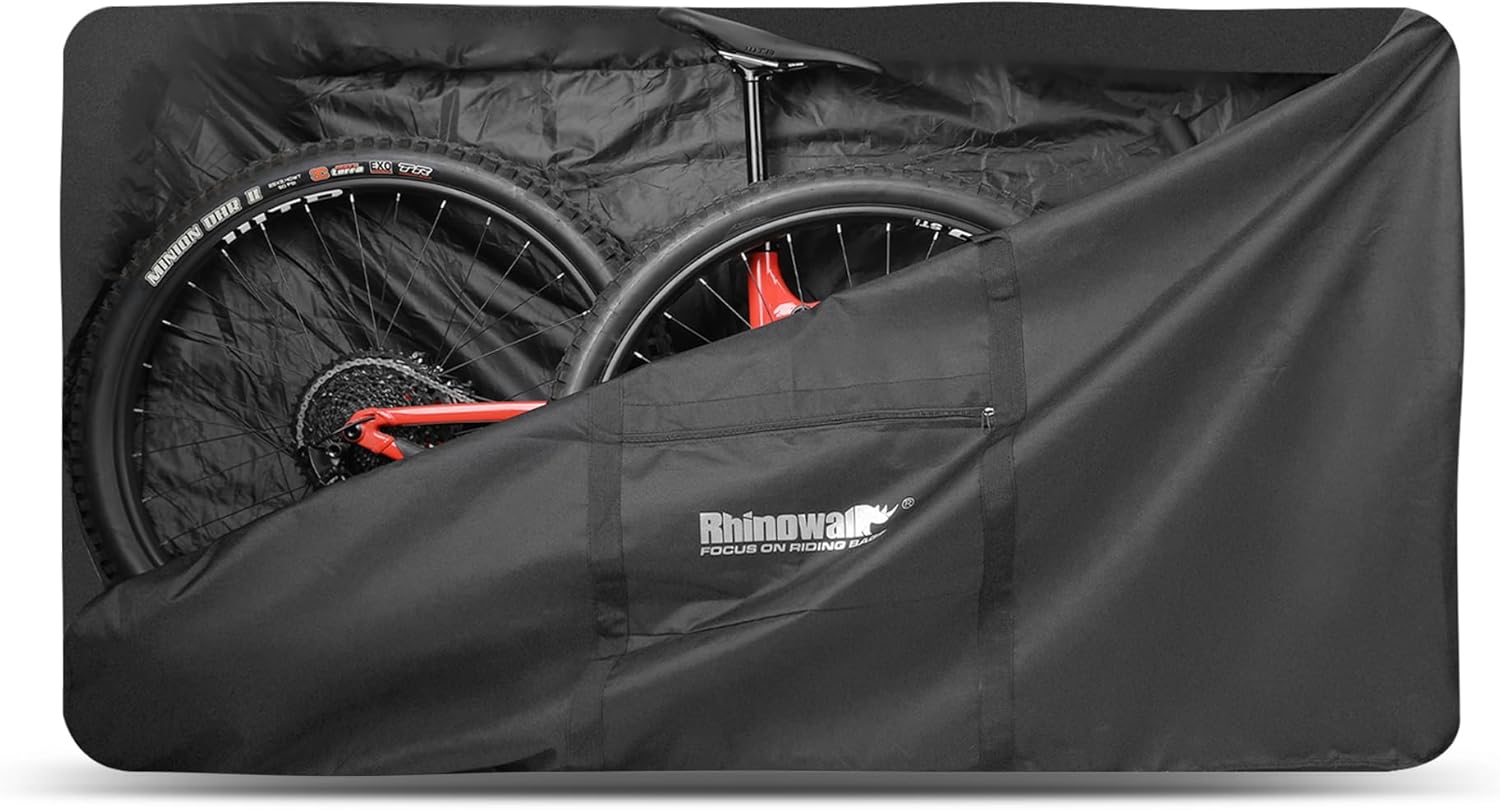 Sac de Transport Vélo 29 Pouces Housse de Roue VTT Pliable Sacoche Grand Pliant Porte-Vélo Étanche Pour Cyclisme, Voyage Sac de Voyage Pour Avion VTT/Route/Trotinette Electrique 29L