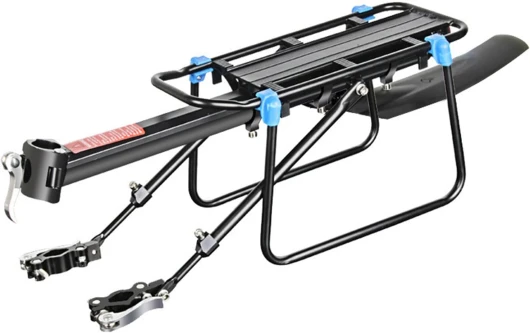 LIbgiubhy Porte-bagages cargo pour vélo en alliage d'aluminium 50 kg pour vélo 20-29
