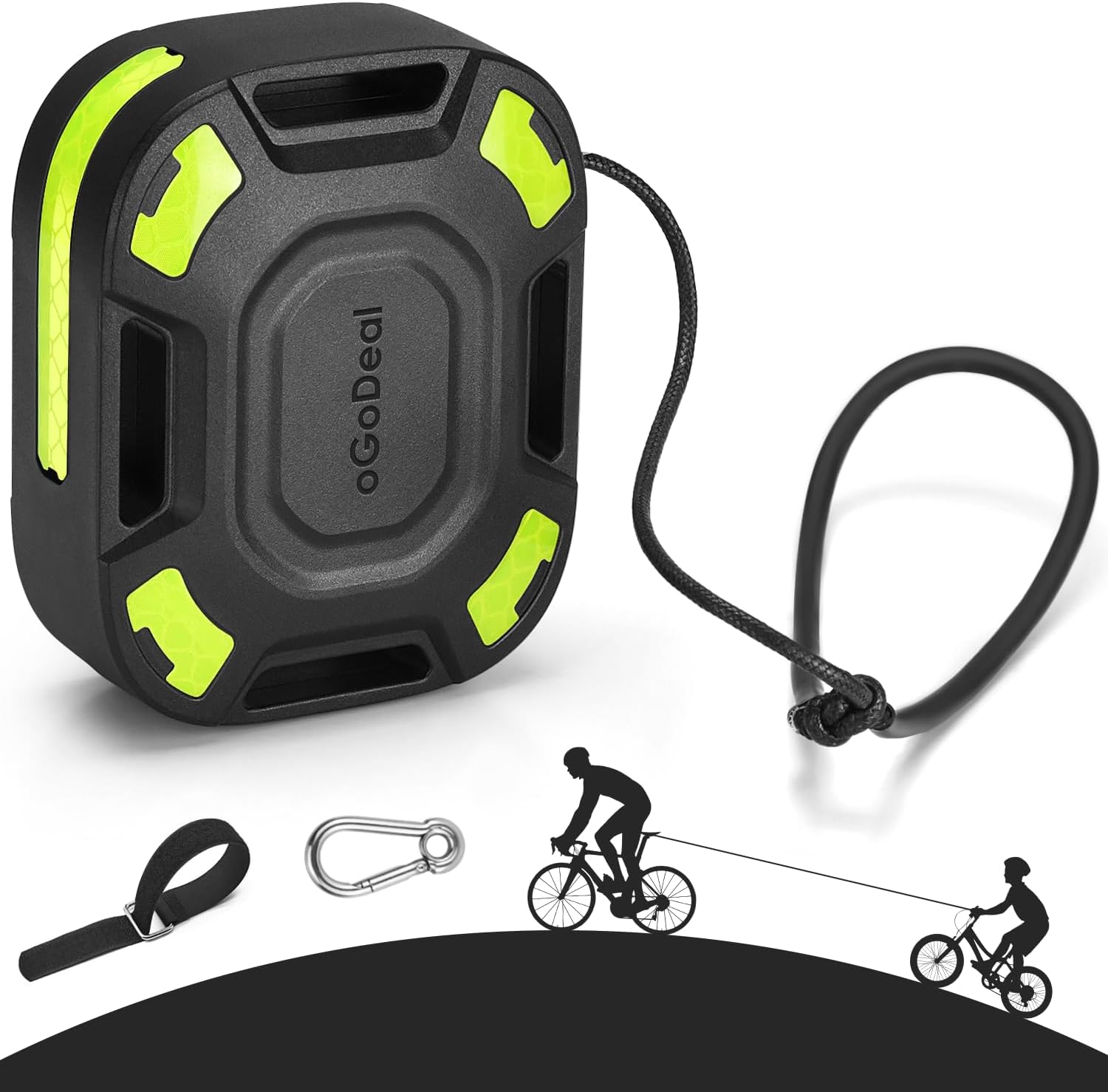 Corde de remorquage de vélo rétractable, Barre Traction Velo Enfant,Câble de Traction,Corde de Traction pour Enfants,Corde de Traction pour VTT NEW