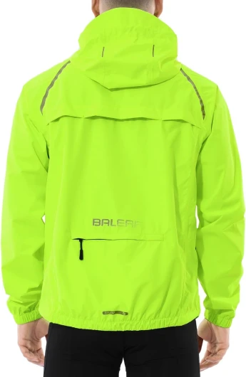 Veste de cyclisme pour homme - Imperméable et respirante - Veste de randonnée - Coupe-vent - Veste légère - Veste de pluie - Veste de cyclisme XL Jaune
