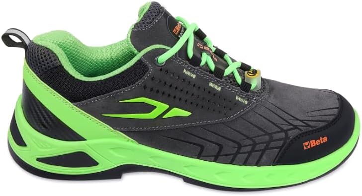 Beta 7271V, Chaussures de Sécurité FitEVOLUTION en Cuir Suédé Perforé, Chaussures de Travail Anti-Perforation avec Support de Stabilité au Talon, Taille EU 48, 550g 48 EU