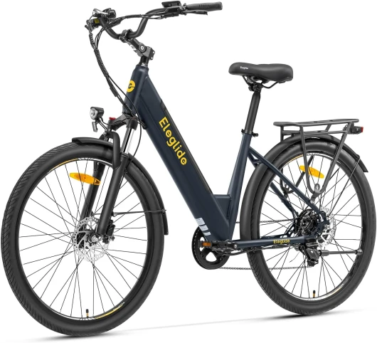 T2 Vélo Électrique Adulte 100KM, Moteur 250W, Freins Hydrauliques, Batterie 486Wh, E-Bike Urbain pour Homme Femme, 27.5" Vélo de Ville,VTC
