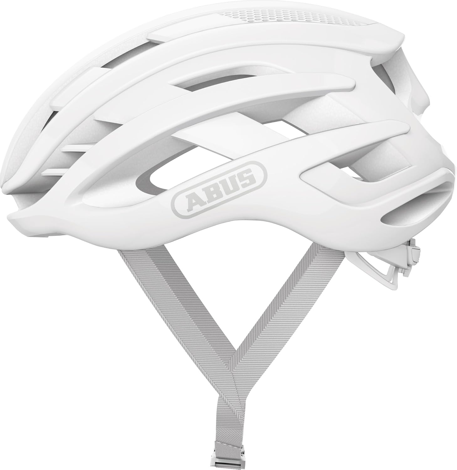 Casque de vélo de Course AirBreaker - Casque de vélo Haut de Gamme pour Le Cyclisme Professionnel - pour Jeunes et Adultes - Casque pour Hommes et Femmes M (52-58 cm) Blanc (Pure White)