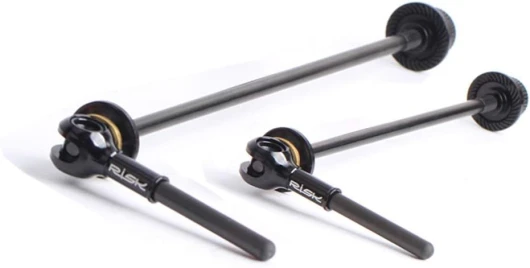 CYCEARTH 40.35g QR Brochette Titane Vélo VTT Vélo De Levier Route De Moyeu Ultra-Léger Roué Ti Haches de Fibre De Carbone Poignée Brochette