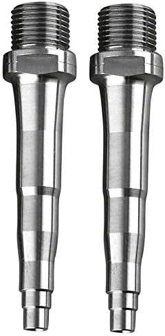 Oikabio Lot de 2 axes de pédalier en titane pour vélo Zero X1 X2 et action 78 mm