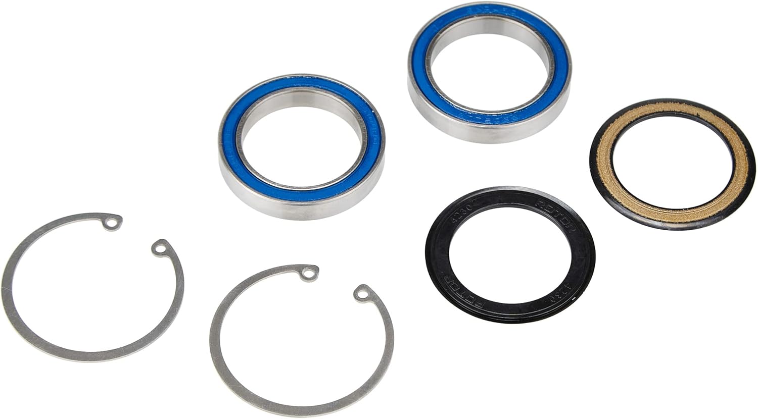 Rotor BB30 Acier Boitier de pédalier Adulte Unisexe, Noire, Normale