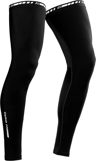 Jambières Printemps Automne Leg Warmers Light Vélo Manchettes Thermiques Légères Vélo de Course VTT Vélo Gravel S Noir