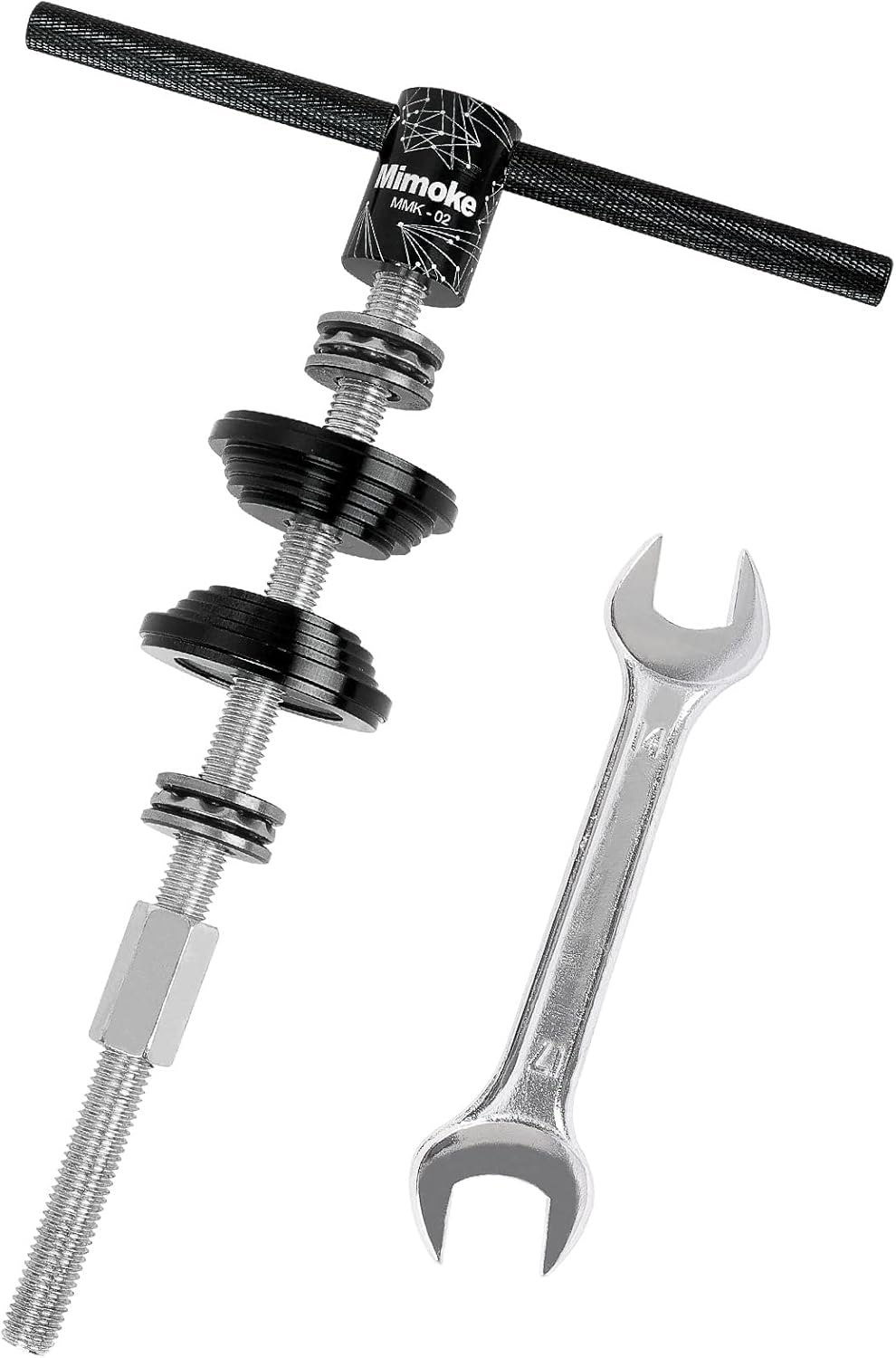 Outil de Presse pour Direction vélo, Outils Installer pour Axes de pédalier pour BB73 BB86 BB30 BB91 BB92 PF30 (Noir)