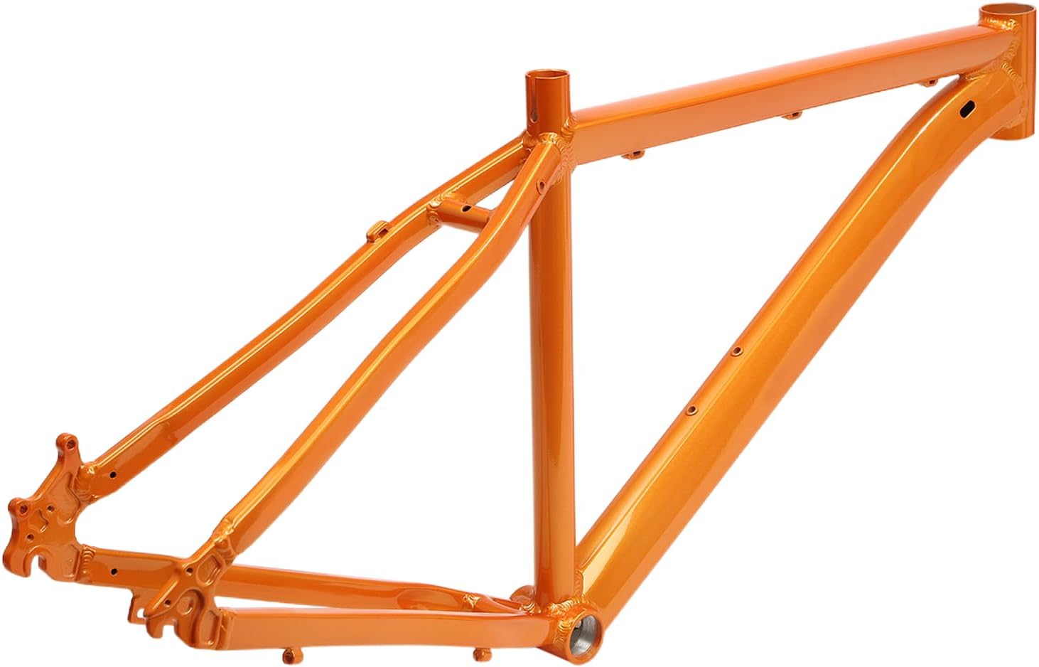 Cadre de vélo de montagne de 26 ", en alliage, cadre de vélo disque, noir