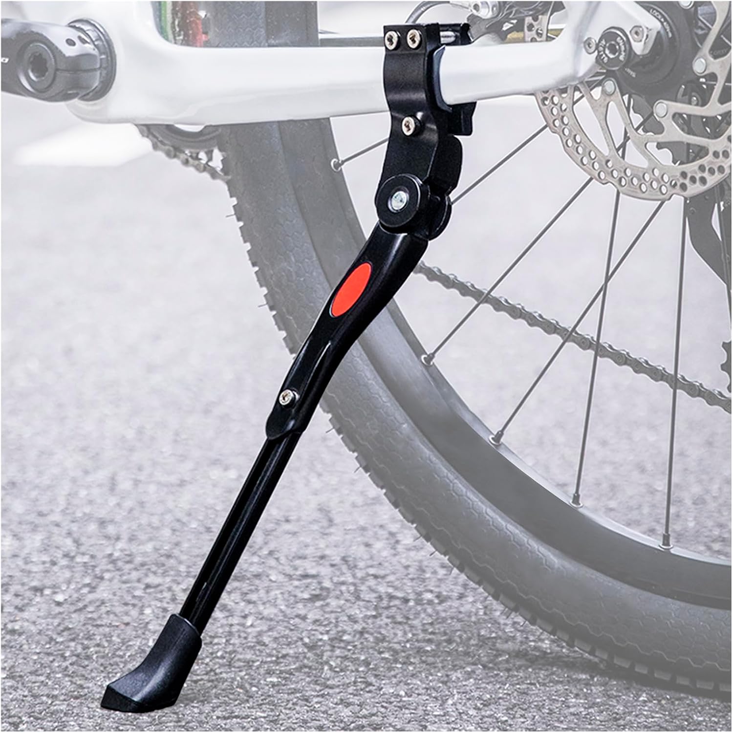 VAEVEN Béquille de vélo pour Tern GSD 2017, Béquilles de vélo Réglable en Alliage d'aluminium, Béquille Velo Laterale, Support pour vélos 22-27.5 Pouces