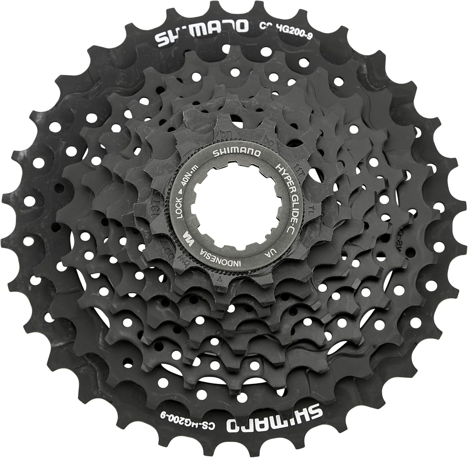 Shimano Cassette 9V 11/36 Altus Gris vélo Mixte Adulte
