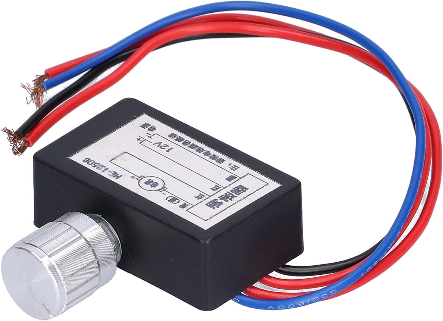 Contrôleur De Vitesse De Moteur à Courant Continu, Interrupteur De Vitesse électronique, Régulateur De Variateur, Régulateur De Vitesse De Moteur 12 V CC Pour Ventilateur De Camion De Vo