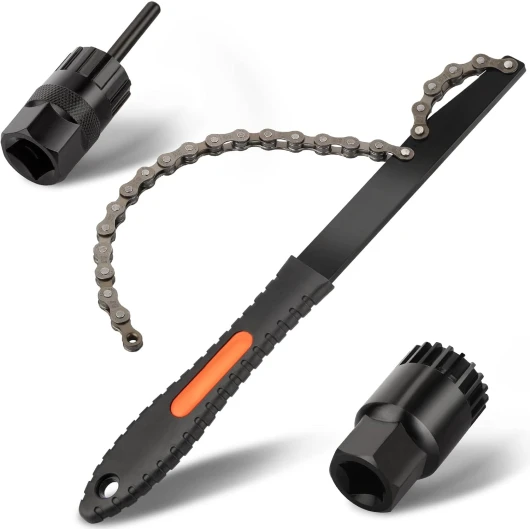 Homord Outils de Demonte de Cassette de Vélo Kit d'outils pour Fouet de chaîne de vélo pour Shimano/SRAM/SunRace/SunTour/Chris King, Convient aux chaînes de Vitesses 6,7, 8, 9, 10, 11