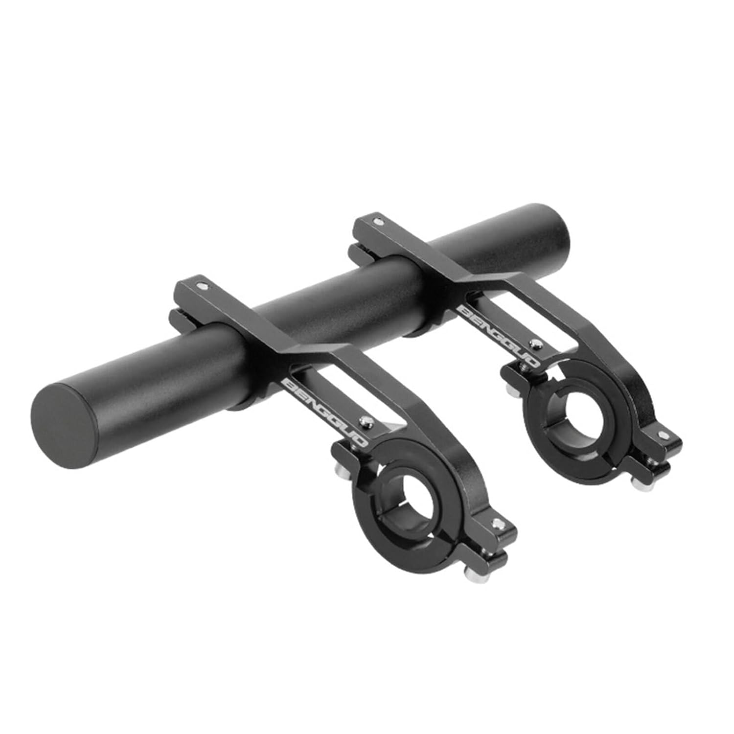 Zymoplas Double support de guidon de vélo étendre les vélos avec support poignée à col cygne en métal en Fiber carbone étendre le guidon vélos, UN