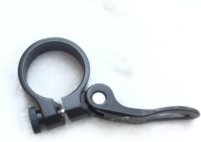 Carbonenmy Collier de serrage de selle de vélo en aluminium 31,8 mm