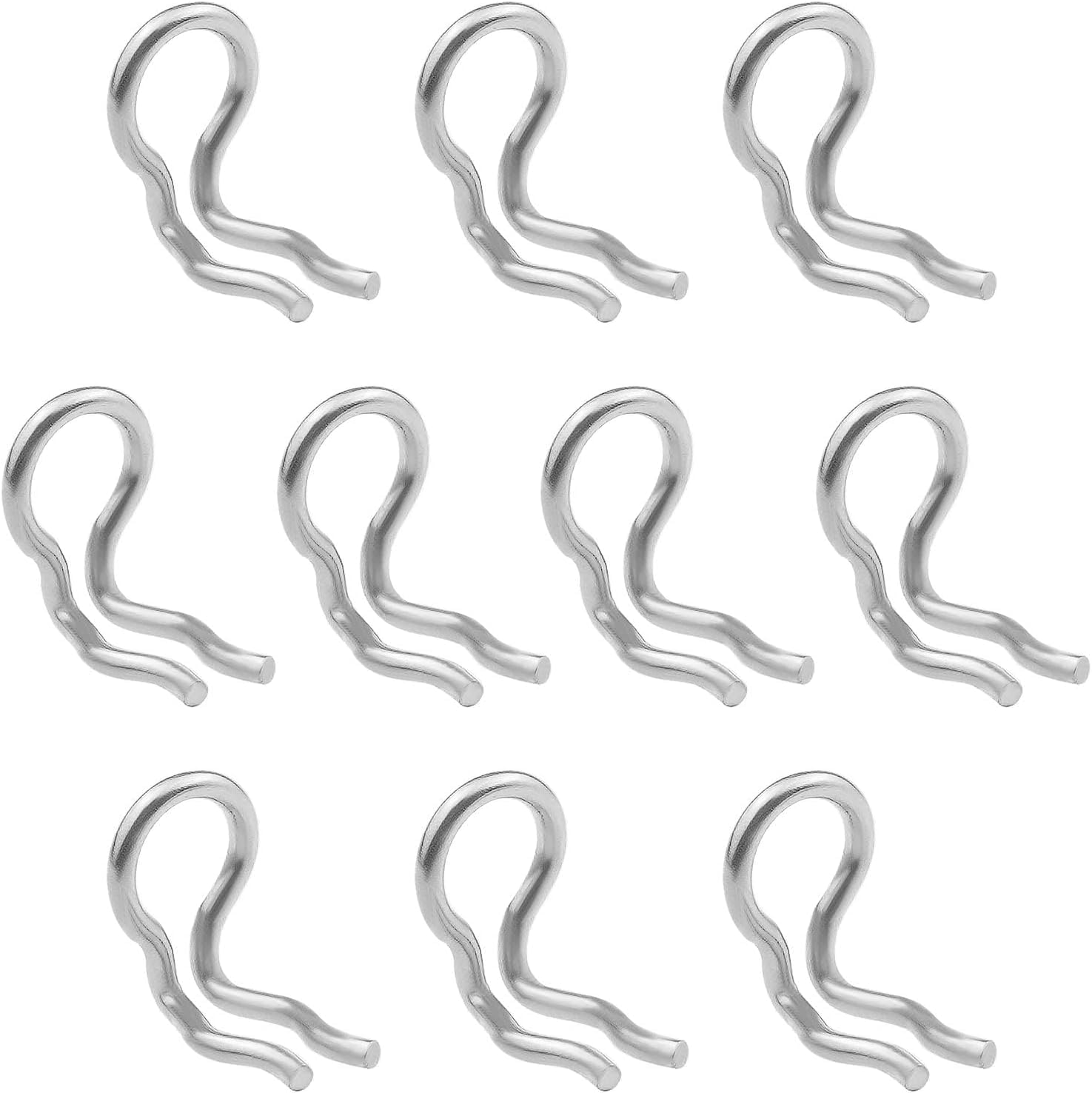 Lot de 20 étriers de frein de rechange compatibles avec vélo Shimano Compatible avec étrier de frein en acier inoxydable Formule Mega Pad Pin