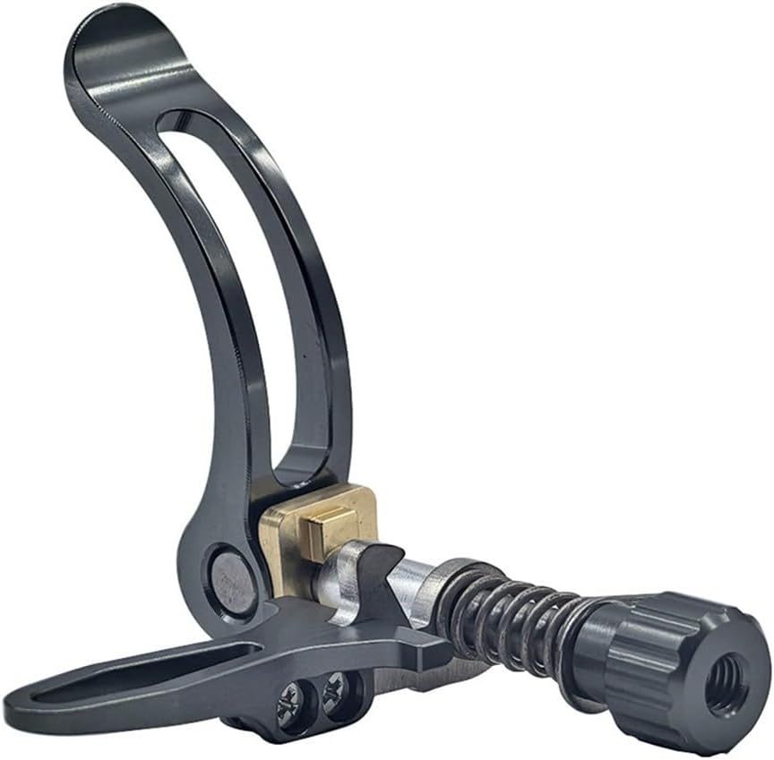 Collier de serrage en alliage d'aluminium pour tige de selle de vélo, crochet pliable, détachage rapide pour tube de vélo 3Sixty (titane)