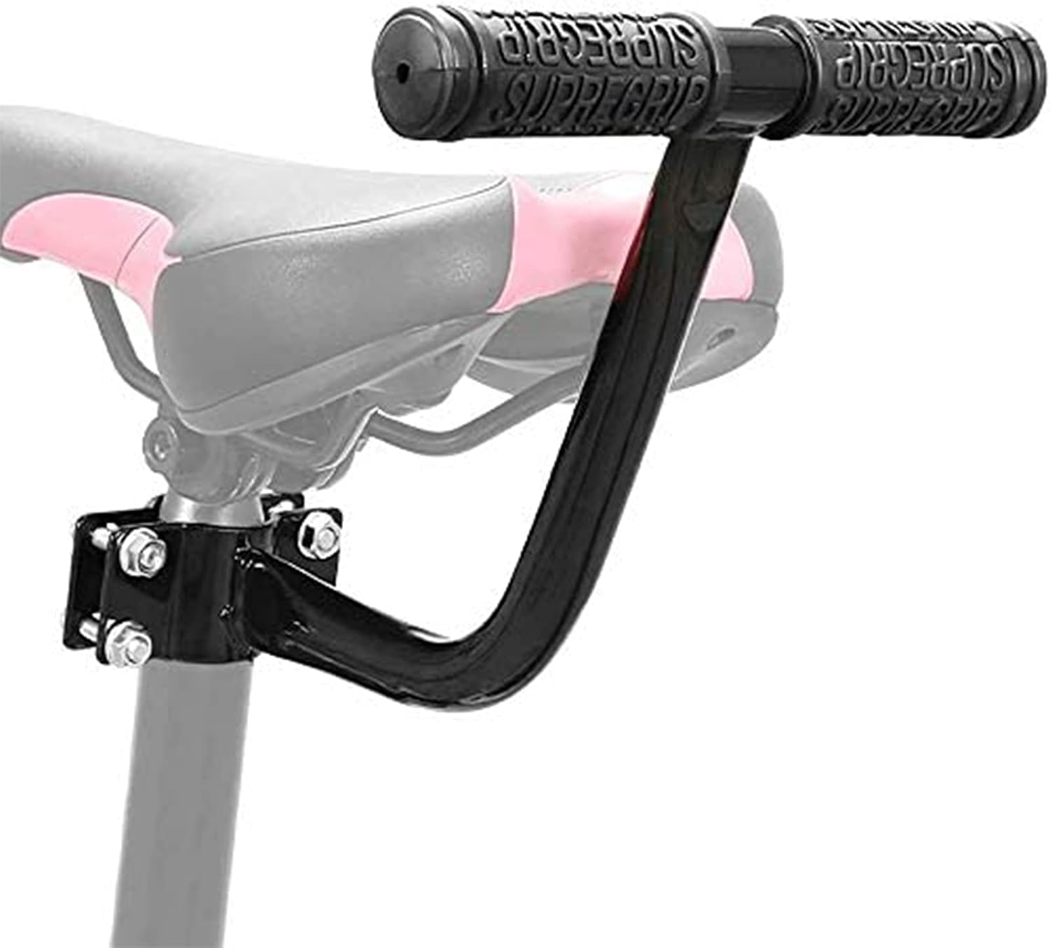 BAYINBROOK Siège arrière de vélo,sécurité pour vélo arrière siège Coussin Accoudoir de Repose-Pieds,PU Cuir Coussin Souple Siège Arrière Accessoires Ensemble pour Les Adultes