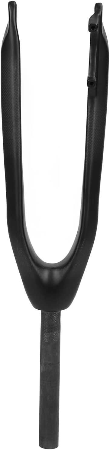 Fourche De Vélo De Montagne En Fiber De Carbone De 24 Pouces, Absorption des Chocs, Modèle 3k, Fourche De Vélo De Route Rigide En Fiber De Carbone, Accessoires De Vélo Pour VTT(Matte)