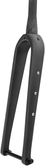 Carbone Fourche Rigide Pour Vélo De Route 700C Fourche Gravel Axe Traversant 12x100mm Frein À Disque Fourche À Vélo Droite/Tapée Avec Trou Pour Support De Bouteille D'eau ( Color : Matte Black , Size Tapered Matte Black
