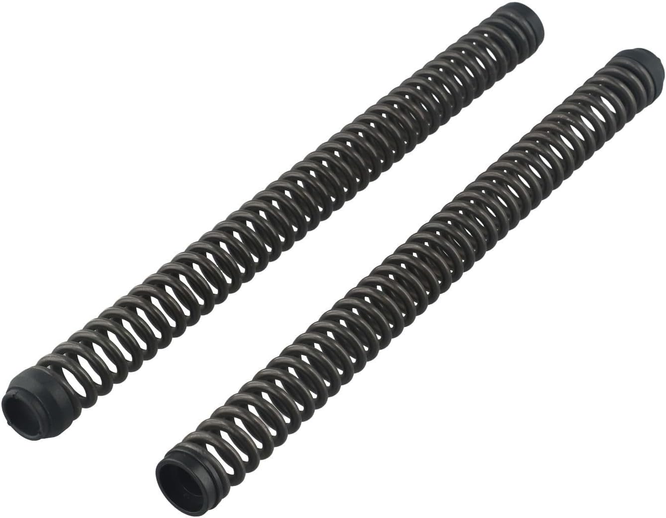 Amélioration de la suspension avec ce lot de 2 amortisseurs à ressort de fourche avant de vélo (A-23,6 mm)