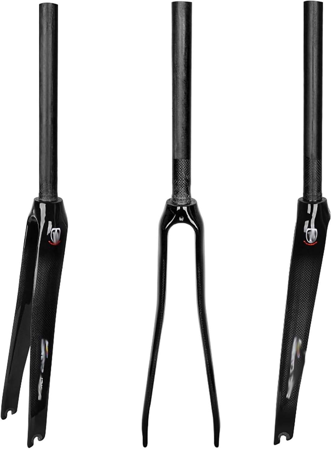 Fourche Avant De Route en Fiber De Carbone 700C Course Équitation Fourche Avant en Carbone Vélo Fourche Avant À Mouche Morte Fourche Avant en Carbone A,700 * 25C 700*25C A