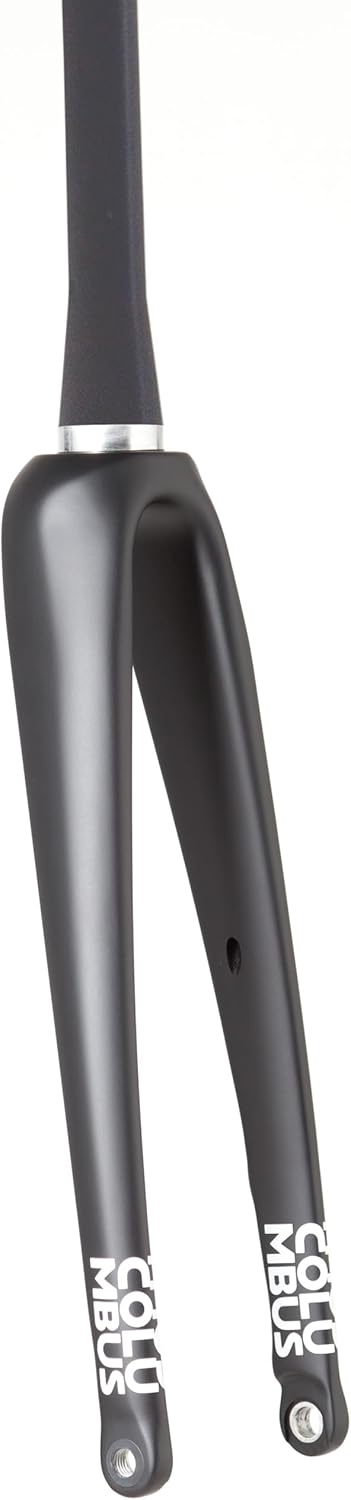 Columbus Futura Disc Fourche en Carbone intégrée, Noir Mat, 3,8 cm - 3,8 cm