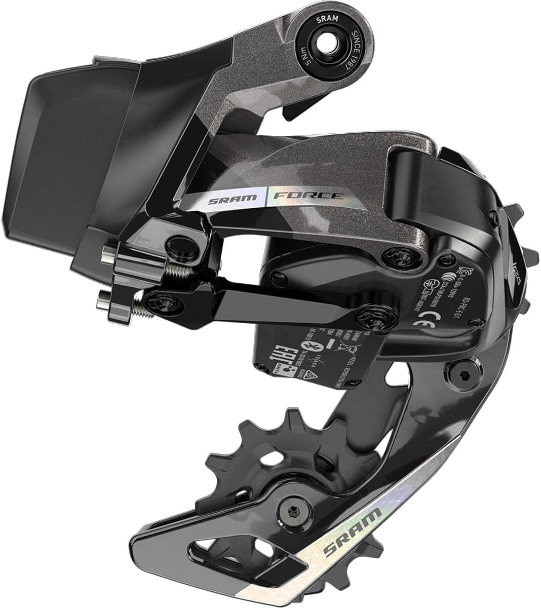 SRAM Force eTap AXS Dérailleur arrière irisé D2, Max 36T, Multicolore Iridescent