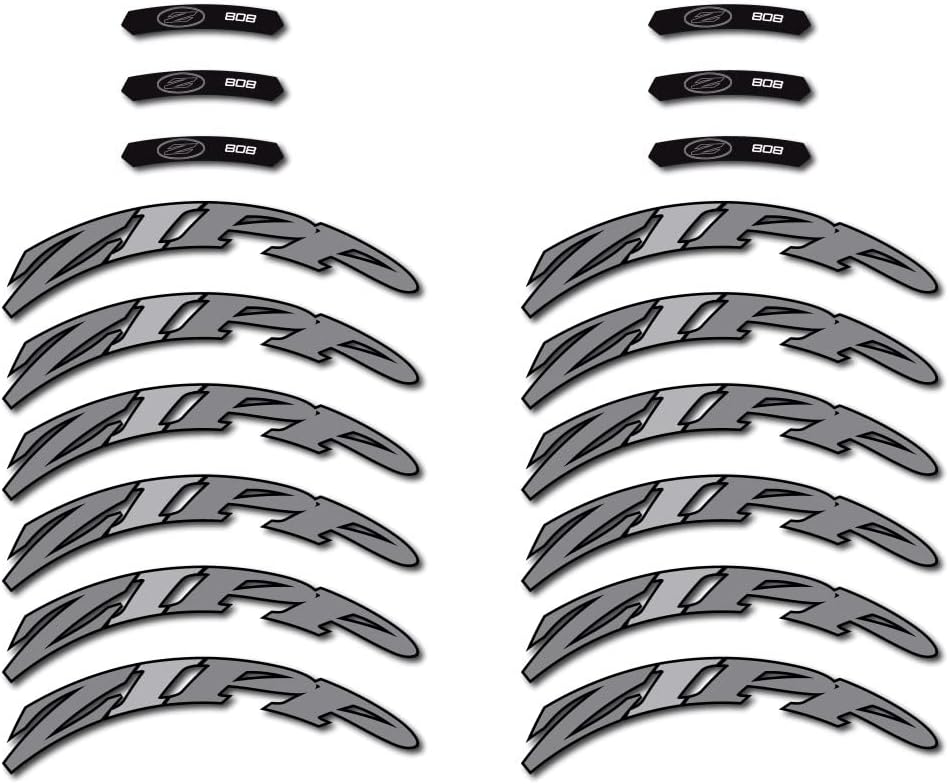 Autocollants compatible avec de Jante de vélo de route Zipp 808-88mm
