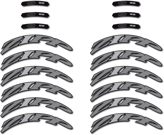Autocollants compatible avec de Jante de vélo de route Zipp 808-88mm