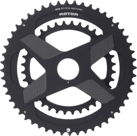 Rotor 50-34 Directmount Double chaîne Ronde 50/34 pour Adulte 2INPOWER INPOWER DM/ALDHU24/VEGAST Noir