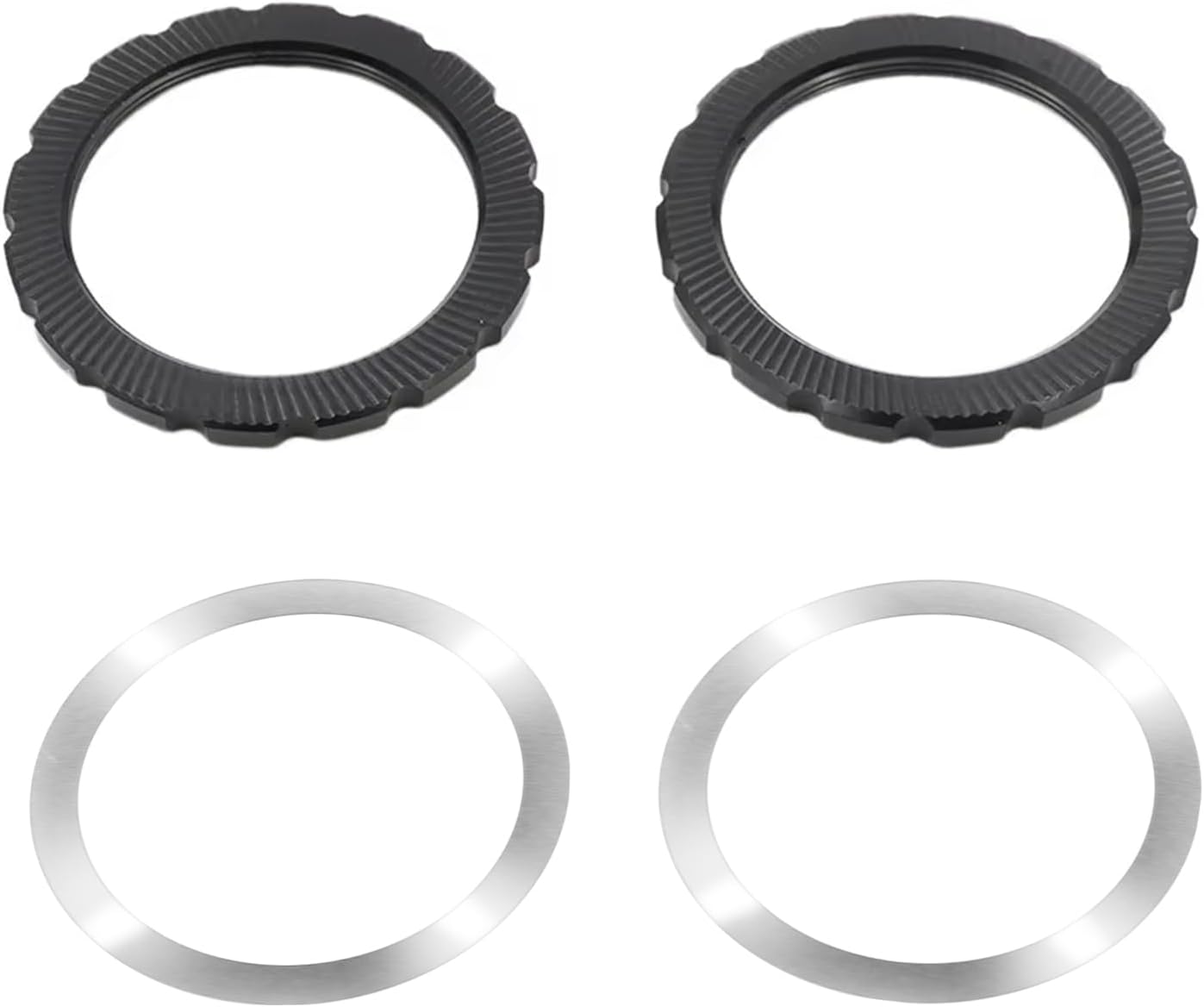 GodLOL Bague de verrouillage pour frein à disque Campagnolo fulcrum Bora WTO Centerlock - Anneau de verrouillage pour freins à disque AFS : M1-101B 2 pièces.