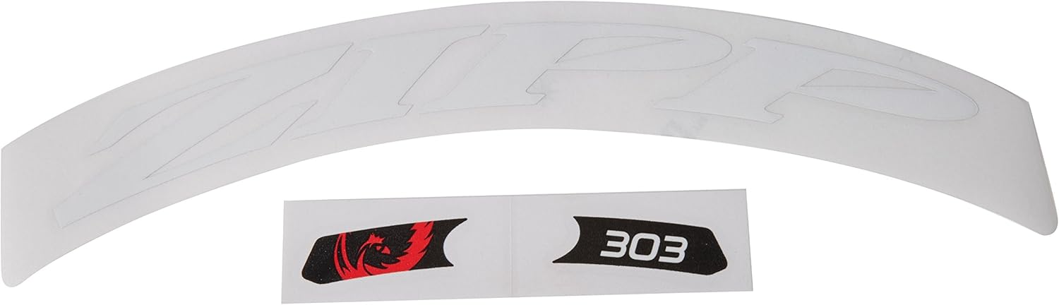 Zipp Decal Set sans bordure Logo 700C Blanc